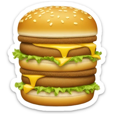 big mac sticker