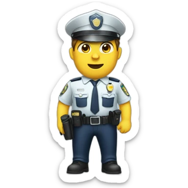 Traffic Police  sticker