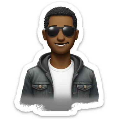 🤨 cool sunglasses ￼ sticker