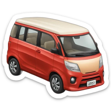 Voiture japonaise sticker