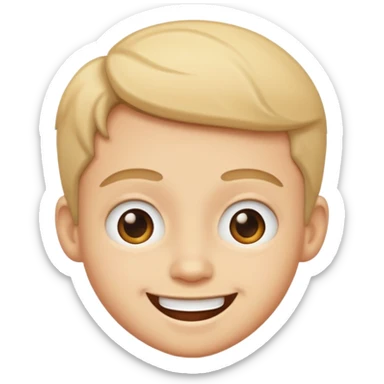 Silly included face sticker