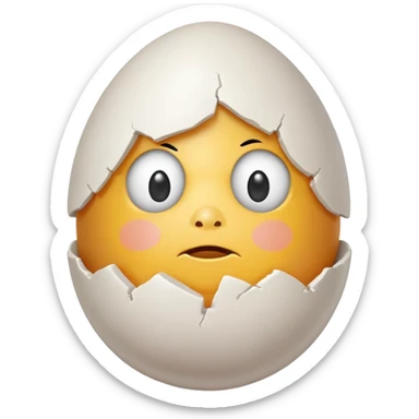 humpty dumpty Nursery Rhyme Character sticker