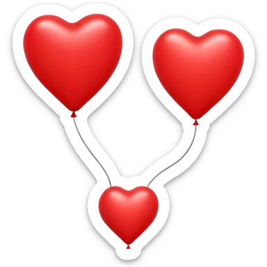 heart carnival  sticker