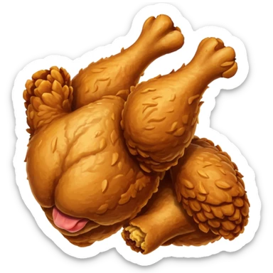 Southern food sticker