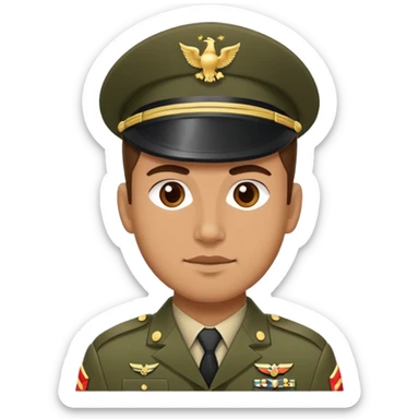 Army guy sticker