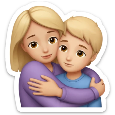 Hug sticker