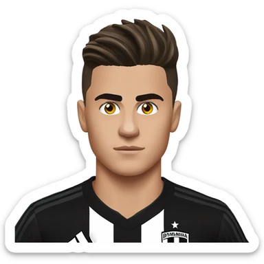 Mascara paulo Dybala sticker
