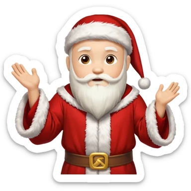 The last airbender santa sticker