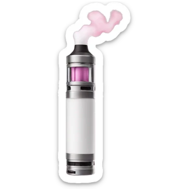 Vape pink sticker