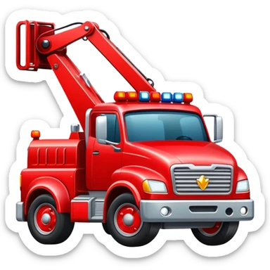 Tow truck sticker
