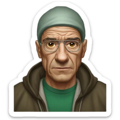 Breaking bad hector salamanca sticker