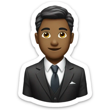 A very sophisticated young man in London sticker