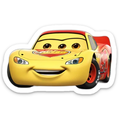 Rayo McQueen sticker
