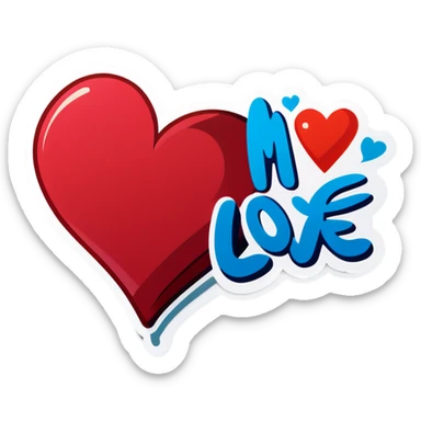 My love sticker