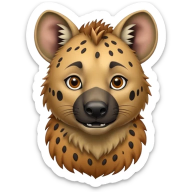 Hyena sticker