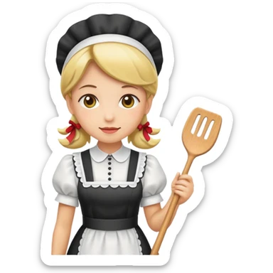 Maid sticker