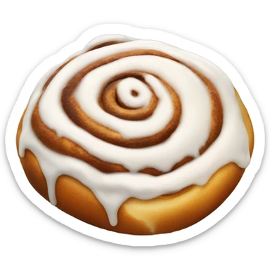 Cinnamon roll sticker