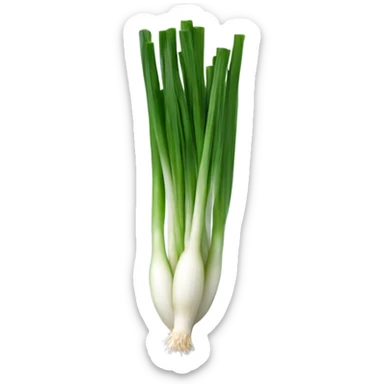 Spring onion sticker