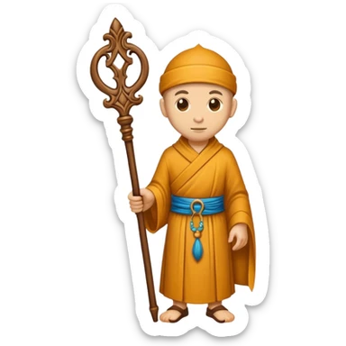 Staff of Monk sticker