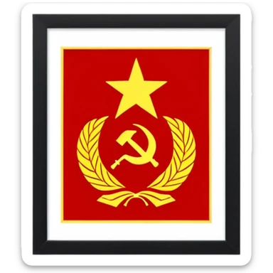 The soviet Union sticker