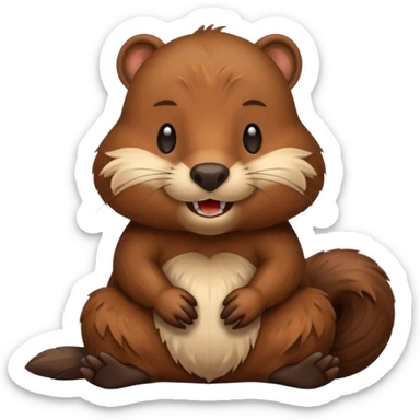 Beaver sticker