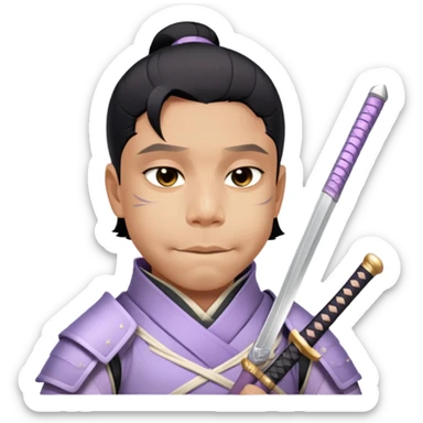 Gentle Samurai sticker