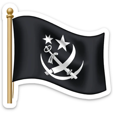 Taliban flag  sticker