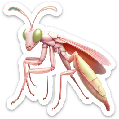 orchid mantis sticker