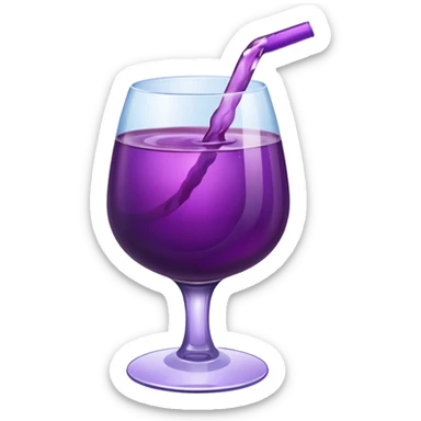 grape juice sticker
