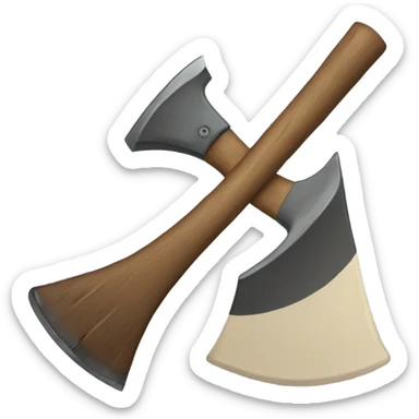 hudson bay axe sticker