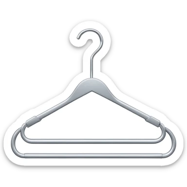 Hanger emoji sticker
