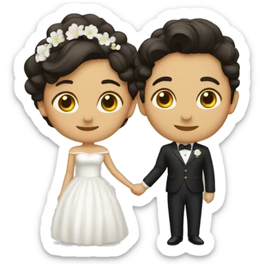Novios sticker