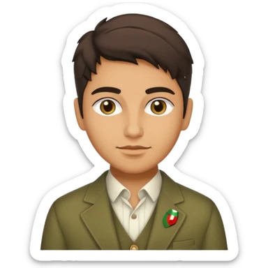 italian fashion sticker