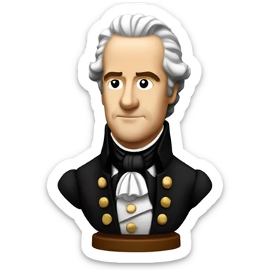 Bust of Alexander Hamilton  sticker