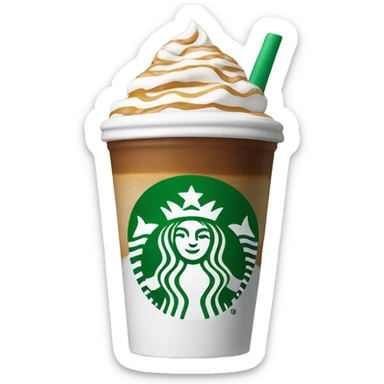 Starbucks coffee sticker