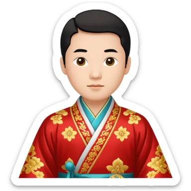 A Chinese princes sticker