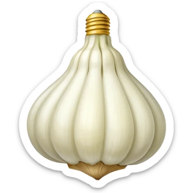 Garlic sticker
