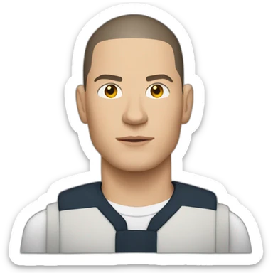 Michael scofield sticker