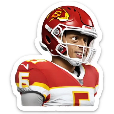 patrick mahomes sticker