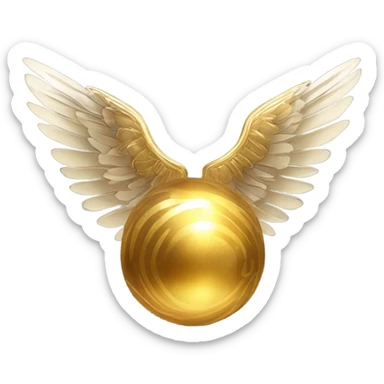 Golden-snitch sticker