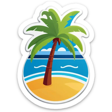 Playa sticker