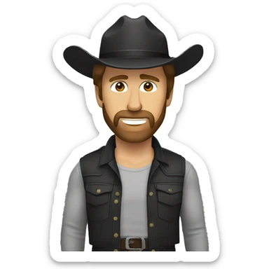 Chuck norris sticker