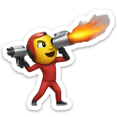 Raygun Olympics dance sticker