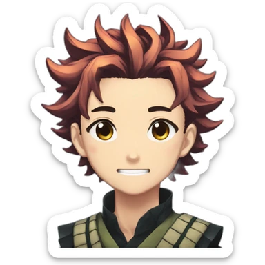 Demon slayer kimetsu non yaiba sticker