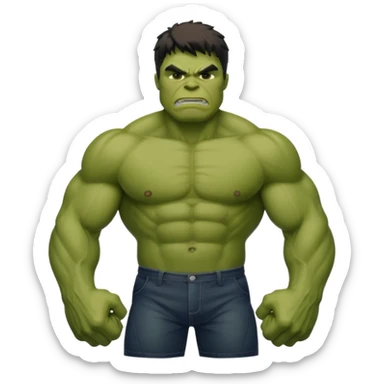 Hulk full body sticker