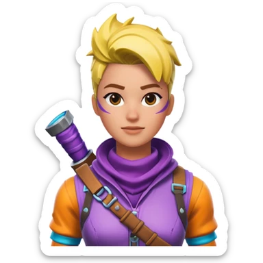Fortnite skin sticker