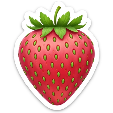 strawberry rhubarb sticker