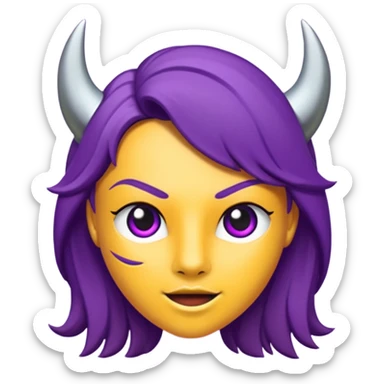 Hace la cara de el Eva 01 sticker