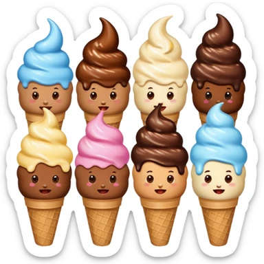 people licking sticker