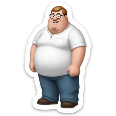 peter Griffin, family guy sticker